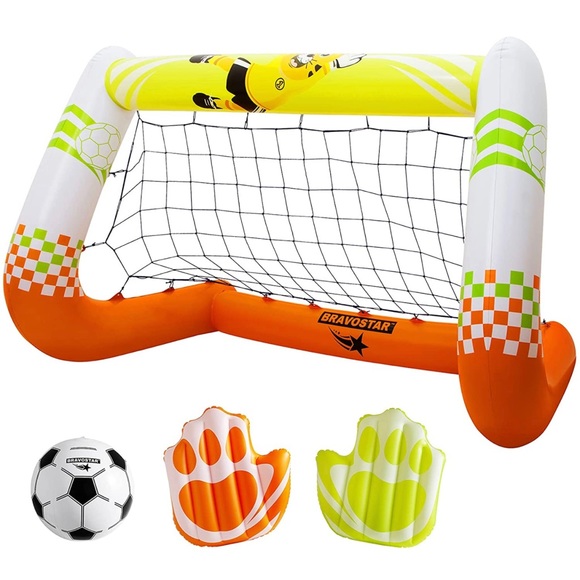 Inflatable Toy Soccer Goal Set - Picture 5 of 6
